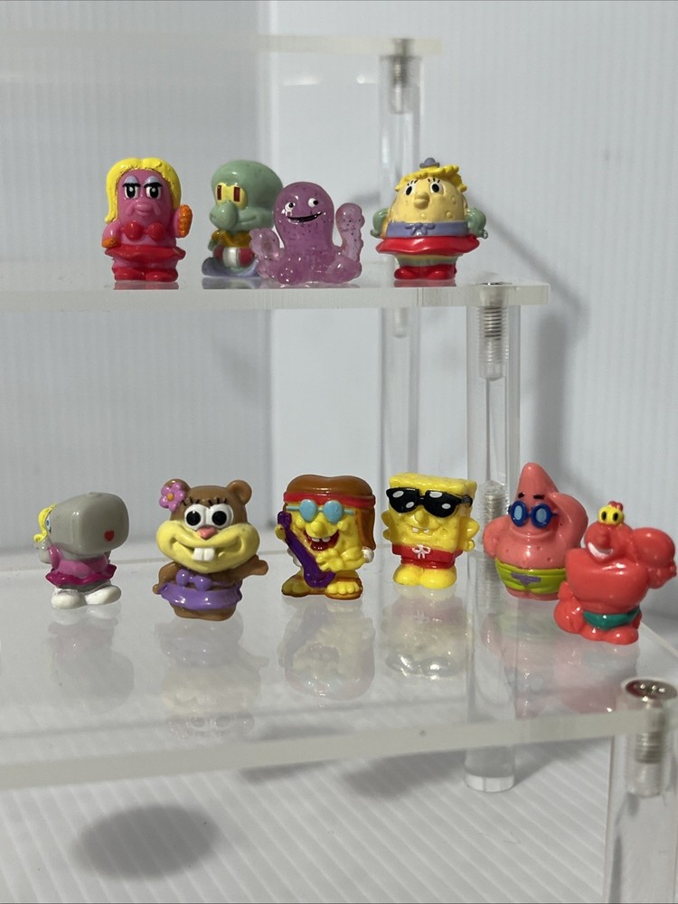 2012 Squinkies SpongeBob SquarePants Lot Of 10 Patrick Squidward Sandy Pearl