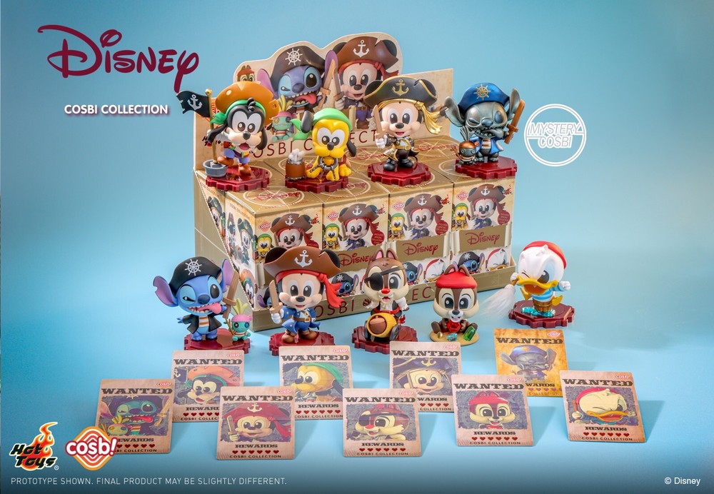 Hot Toys DISNEY CBX190 Pirates Cosbi Full box ( Case of 8pcs. ) [ In Stock ]