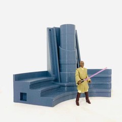 Custom Jedi Classroom Learning Chamber Diorama for 3.75 inch (1:18) Figures