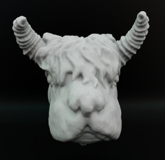 Tauntaun and Jerba Heads for 3.75 in & 6 in Figure Diorama (1:18 & 1:12 )