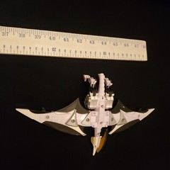 2003 Bandai Power Rangers Dino Thunder White Drago Zord Raptor Toy Rider White