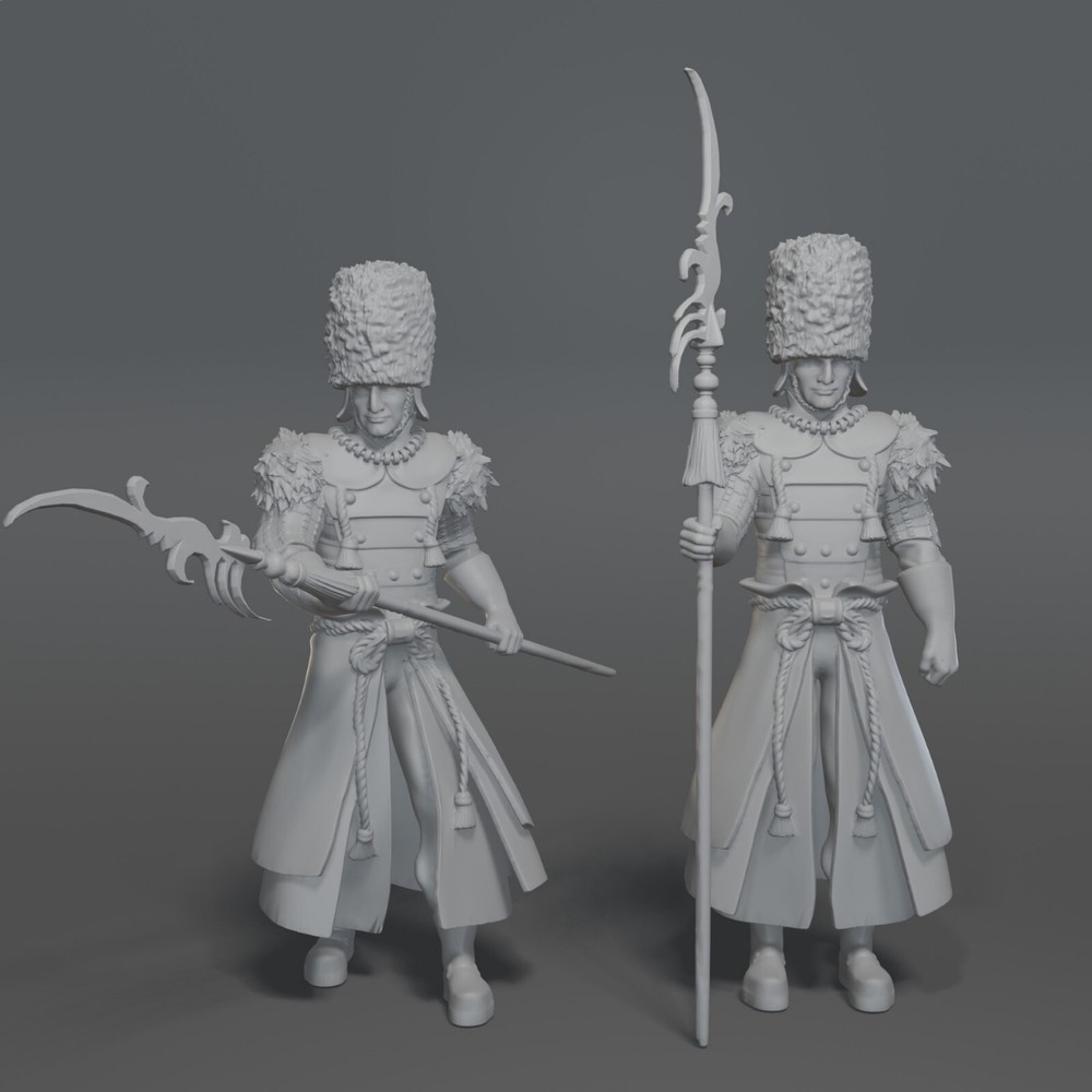 Winkie Guard 3D printed 2 Figure Set 1:18 Scale Wizard of OZ