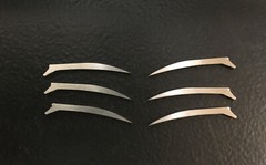 Marvel Legends Wolverine Custom Metal Claws Style 3 Stainless Steel 6 Piece Set!