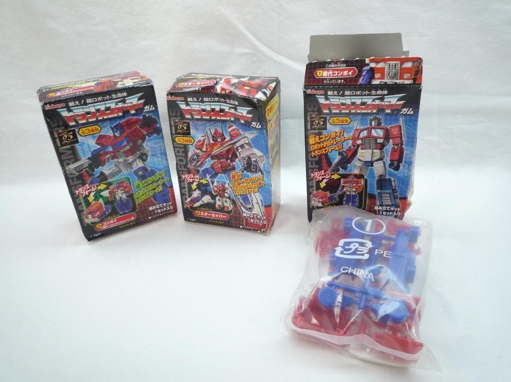 Kabaya Transformers Gum TF 25th Convoy Star Saber Henkei Model Kit Figure Japan