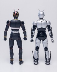 BANDAI S.H.Figuarts Shinkocchou Kamen Rider BLACK and Shadow Moon Set