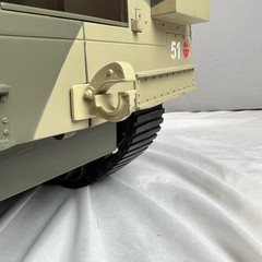 GI Joe Hasbro M3 Tank Destroyer, WWII Half-Track Vehicle 1:6 Scale, 12” 2001 BBI