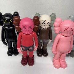 XX Eyes Vinyl Art Figures Set of 5 Designer Toy Bundle Streetwear Decor