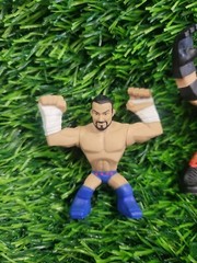 2012 WWE Wrestling Rumblers Series 3 CM Punk Mini & Kane Figure Loose