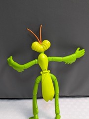 Vintage 1990s Disney Pixar A Bugs Life Set of Four Bendable Figures