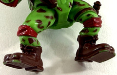 Playmates 1991 Raph The Teen Green Beret 6″ Loose Raphael Action Figure – TMNT
