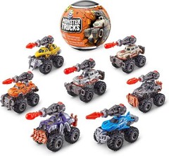 ZURU 5 Surprise Monster Trucks T-REX CRUSHER Mini Toy • READ‼ • Complete NEW‼