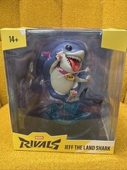 NEW! McFARLANE Toys x MARVEL RIVALS | JEFF THE LAND SHARK FIGURINE | NIB!