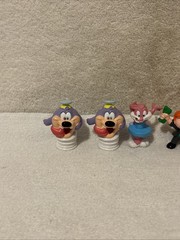 (5) Tiny Toons PVC Cake Topper Figures Lot 90s Applause Babs Sweety Dizzy Max
