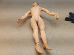 Ideal Captain Action Figure 12″ Plastic circa 1966 in Uniform