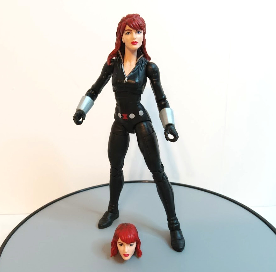 BLACK WIDOW Marvel Legends Classic Ultimate Riders Series 6″ Hasbro