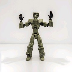 Rampart 13 | Special Edition Dummy 13 Action Figure | 3D Printed Articulate Toy