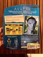 James Cameron’s AVATAR movie Jake Sully 4″ Figure Webcam i-tag Mattel Toys 2009