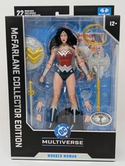 MCFARLANE COLLECTOR’S EDITION WONDER WOMAN DC MULTIVERSE CLASSIC 61 PLATINUM