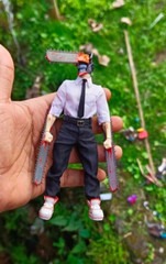 PB-CHN-SET: 1/12 Custom outfit (Shirt, Pants, Tie) for SHF Chainsaw Man