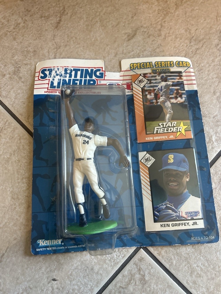 Kenner Starting Lineup 1993 Ken Griffey Jr. Seattle Mariners Action Figure NIB