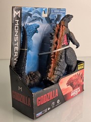 Playmates Toys Godzilla Battle City Destruction W/Tank 2022 Monsterverse New
