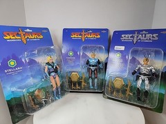 Nacelle Sectaurs Warriors Of Symbion Lot Walmart Exclusive Dargon Stellara Night