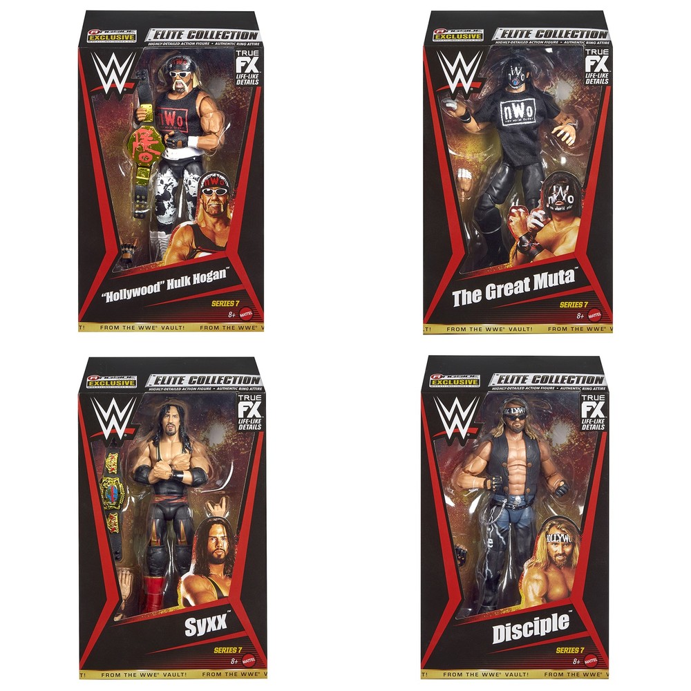 WWE From the Vault Ringside Exclusive Series 7 – Set of 4 Toy Wrestling Figures