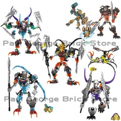 Bionicle Skull Warrior Building Blocks Set – Fun Action Figure for Kids – NO BOX