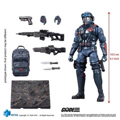 US🇺🇲 – Hiya Toys 1/18 EMG0156 Exquisite Mini G.I.Joe Cobra Viper Action Figure
