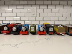 Thomas & Friends Huge Lot Of 35pcs Mixed Years VTG 90s 2000s Die Cast & Plastic