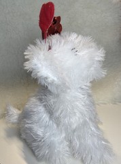 Dan Dee Puppy Dog White Red Hearts Animated & Sings You’re The One That I Want