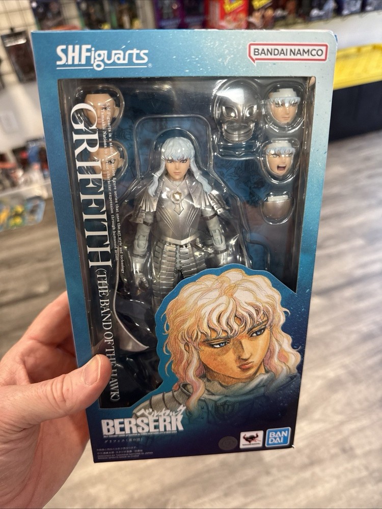 *NEW* Berserk: Griffith (The Band of the Hawk) S.H.Figuarts Action Figure
