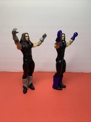 2 / 2011 WWE Mattel Undertaker Figures Black Purple Black Gray Black & Red Hair