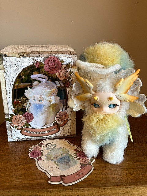 Tutulong Cat-Loong Fantasy Magic Academy Plush Blind Box Confirmed Angel NEW!