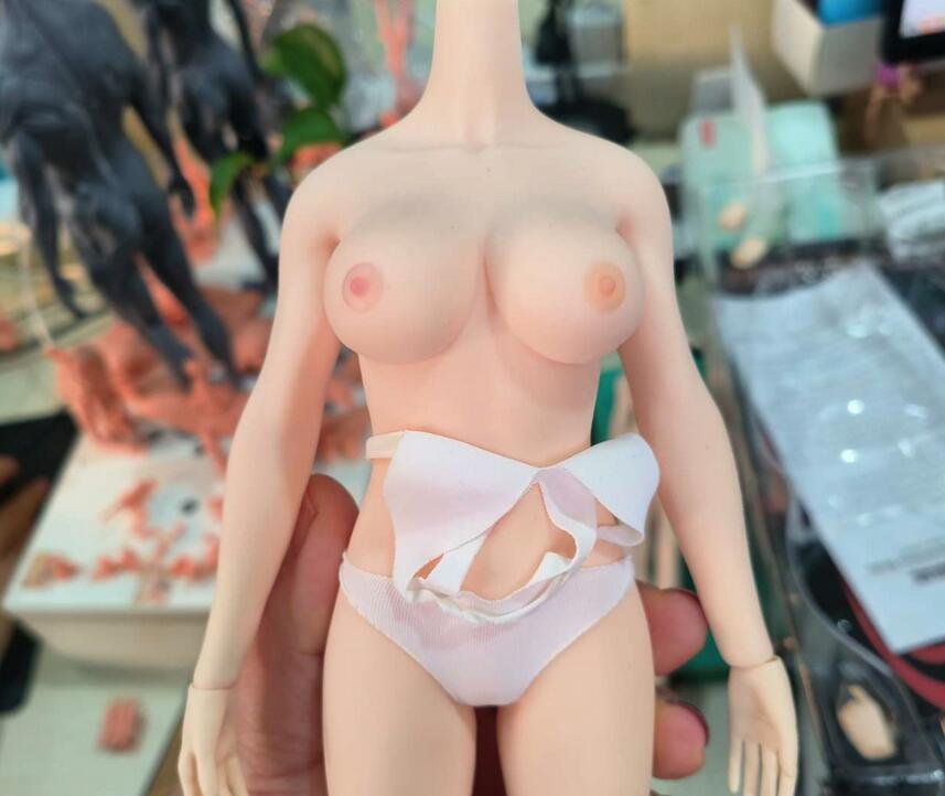 1/6 Breast Chest Patches Nipple Silicone Accessories For 12” PH TBL Figure Body