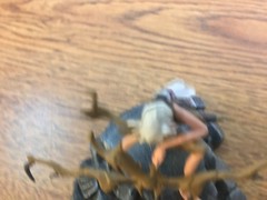 Battleborn Gearbox 2K THORN Figure Rare On Stand Battle Born Toy