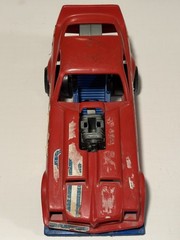 1976 Ideal Evel Knievel Funny Car Firebird Red Dragster w/ decals