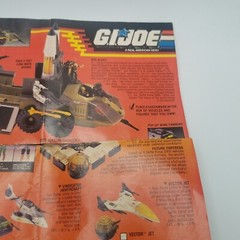 Hasbro Gi Joe 1987 Catalog, Brochure, Checklist, Advertising Foldable Booklet
