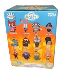 Disney Zootopia 2 Funko Minis Bogo Gary Nibbles Flash Judy Nick Gazelle 2″ Mini