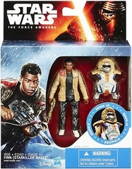 Hasbro Star Wars The Force Awakens FINN (STARKILLER BASE) ARMOR UP 3.75″ Figure