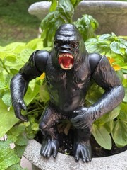 Vintage 1973 Mattel BIG JIM Jungle Adventure Safari KING KONG Gorilla Working