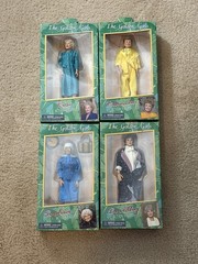 NECA Golden Girls Figures IN BOX COMPLETE SET 8- Inch set of 4
