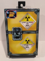 NECA Back to the Future 35th Anniversary Ultimate Doc Brown Hazmat Suit BNIB