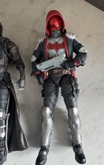 DC Collectibles Arkham City BATMAN Lot Of 2 SCARECROW RED HOOD Figures 🔥🔥