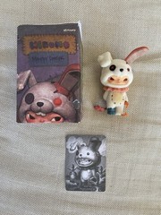 Pop Mart Hirono Monsters’ Carnival Series Killer Bunny Flocked New