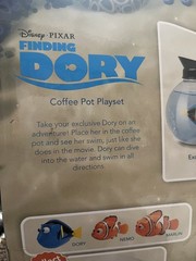 Finding Dory Robotic Fish Disney Pixar Rare Coffee Pot Playset Zuru Nemo Playset