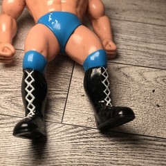 Vintage Ric Flair WCW Nature Boy 6.5 inches Toy Wrestling Action Figure WWE