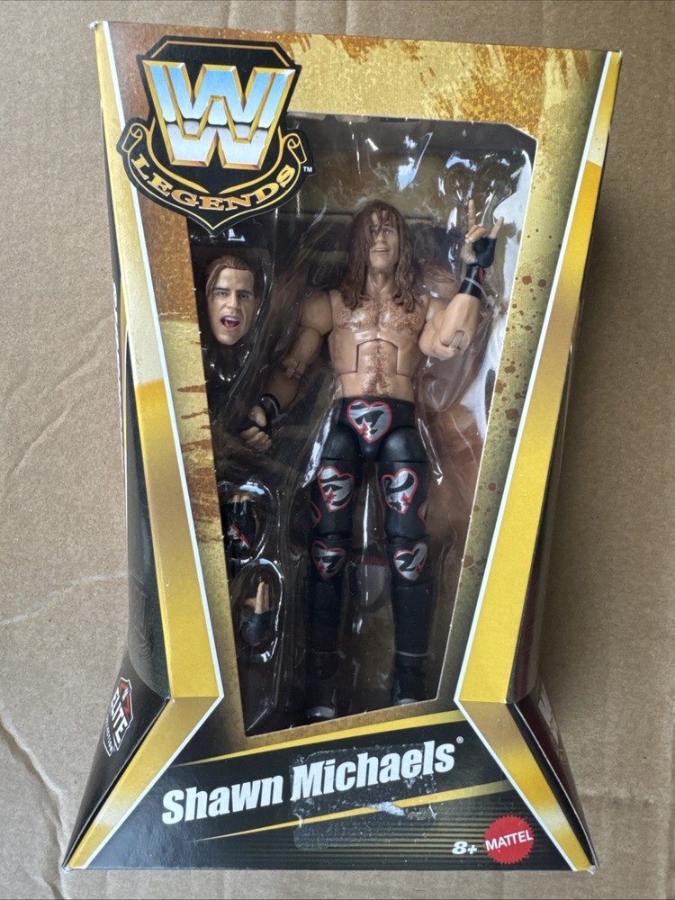 Shawn Michaels Action Figure WWE Legends Elite Collection Series 28 Mattel