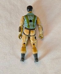 GI Joe ARAH Series 2 1983 Airborne v1 with Uncut Full Card Back – Complete