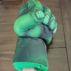 Incredible Hulk Marvel Smash Hand Plush Fist (Only One) Tie Dye Green One Size